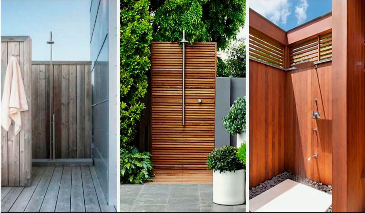 Дачная душевая кабинка