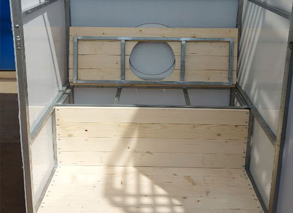 Туалет из поликарбоната