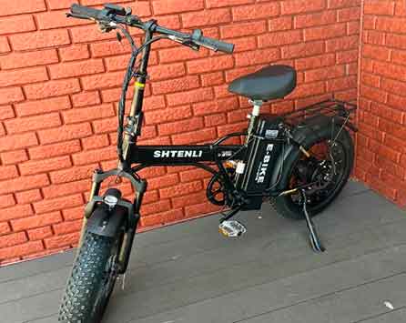 Складной Электровелосипед Shtenli Fatbike GTR