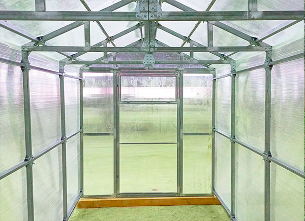 Теплица домик два метра