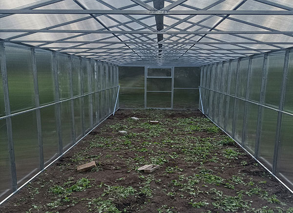 Теплица домик